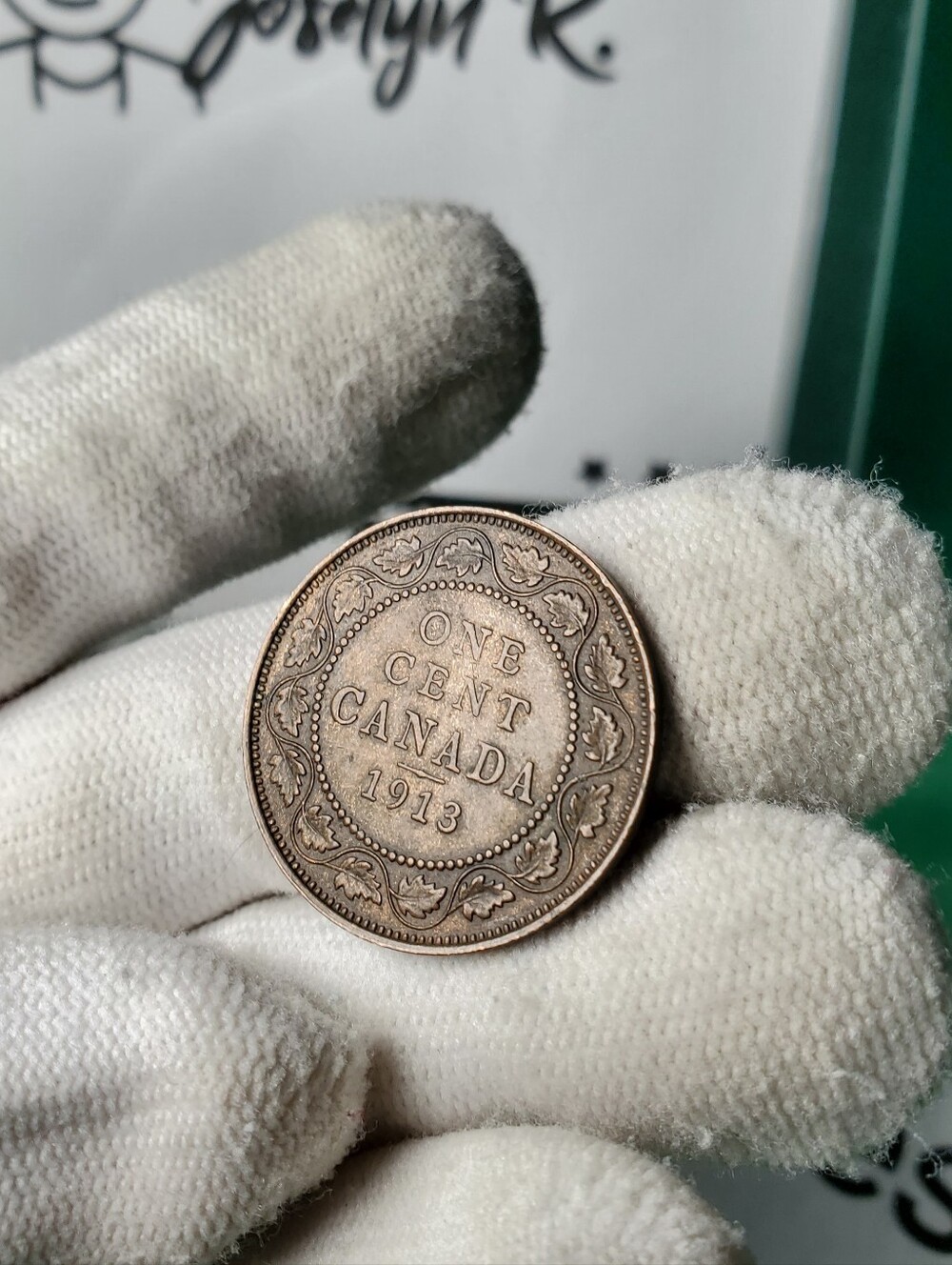 1913 canada Edward VII Large Cent KM# 21